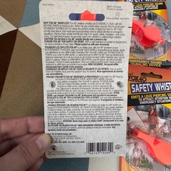 Fox 40 Safety whistles (4 pack) brand new unopened.