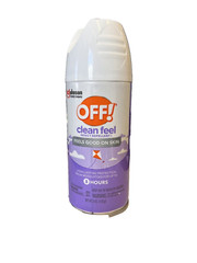 OFF! Clean Feel Insect Repellent Up to 8 Hours of Protection From Mosquitos 5 oz