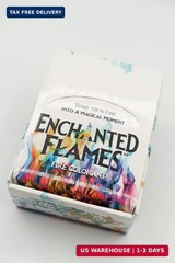 Enchanted Flames Pack of 25 Fire Changing Color Packets for Campfires, Fire Pits