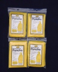 SH88Mayday Emergency Rain Poncho Hooded Adult Disposable Camping Outdoor Sport