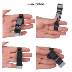 Pack of 5 Convenient Whistle Clips for Sports Referees to Enhances Efficiency