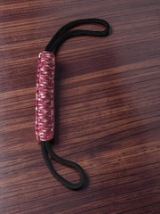 Handmade Pink Camo Paracord Lanyard Zipper Pull Keychain Loop