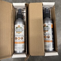 Lot Of 2 Ranger Ready Repellents 40 hours Spray Outdoor Zero Scent 5fl Oz