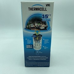 Thermacell Patio Shield Zone Mosquito Repellent Blue Brand New