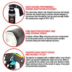 Feloiy Bear Repellent Spray Self Defense Security Protection 16 oz 35 Ft