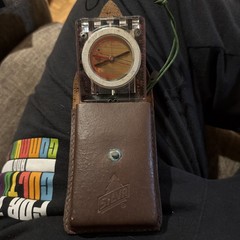 Silva Ranger Type 15T Compass w/ Leather Pouch Case Instruction Manual