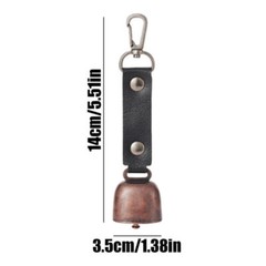 Bear Bell Hiking Adventure Loud Hiking Bell Safety Protection Bell w/ Carabiner