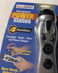 Ready America Emergency Power Station Flashlight Radio Phone Charger Lot Of 2.