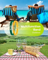 Garbage Can Bands Cord 12 pcs, 12pcs (black,grey,white,blue,green,yellow)