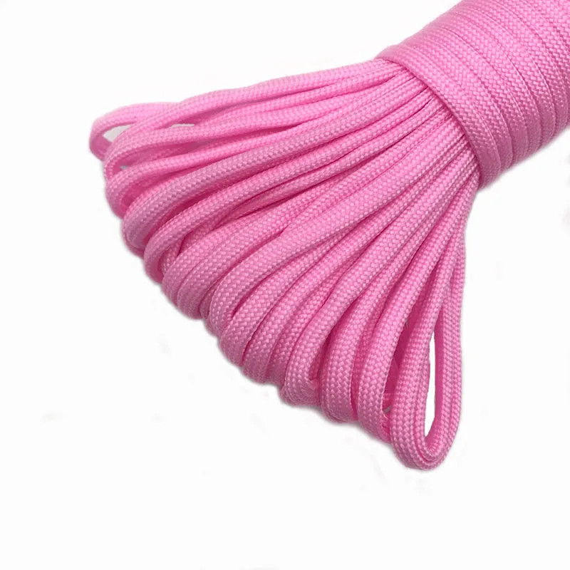 550 Paracord Rope 4mm 7 Strand Nylon Cord Camping Tent Survival Clothesline Line