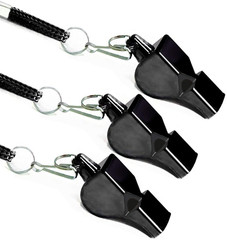 Whistle, Professional Sports Whistle with Lanyard, Very Loud Pealess Whistle, Pe