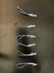 6 Rare Nike Elite Zebra Zipper Pulls Tags *BRAND KNEW*