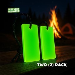 Glow in Dark Emergency Light Reusable Camping Survival Gear EDC