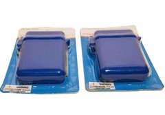 2x Money ID Key Holder Plastic Case Swim Beach Lake Boat Water Sports with Cord
