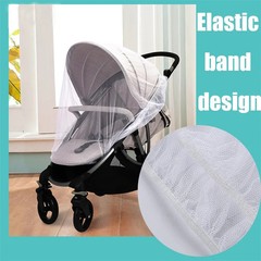 Mosquito Net For Stroller Portable Mini Crib Bug Net Washable Fine Mesh Cover