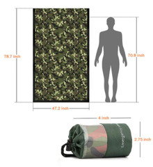 Waterproof Lightweight Thermal Emergency Sleeping Bag Bivy Sack – Survival Blank