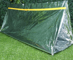 Emergency TENT Survival Folding Camping Rescue Reflective Shelter Blanket Bag