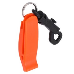 Emergency Whistle Dual Frequency Multifunctional Orange Safety Warning Whistle