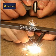 Ceramic Ferro Rod Striker Mini Size EDC Survival Kit for Fire Starter FS1-Black