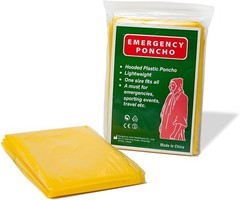 Always Prepared Lightweight Rain Ponchos with Hood – 6 Pack and BOGO Deal –