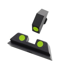 GLOW In The Dark NIGHT Sights For Glock Luminous Front And Rear Sight