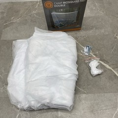UST Camp Mosquito Net Double 2 Person Camping Rectangular Mesh Net White