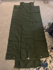 Duluth Pack Long Canvas Bedroll Olive Drab