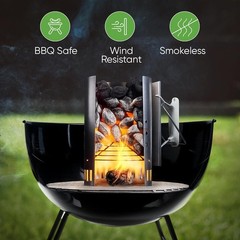 Inflame Fire Starters 130 pcs Waterproof Charcoal BBQ Campfire