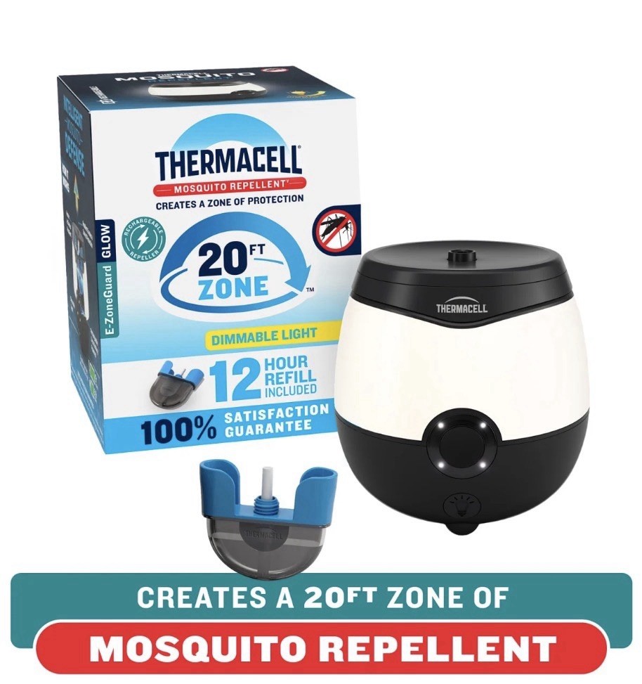 🔥NEW🔥 Thermacell Rechargeable Mosquito Repeller and Lantern with 12 Hr Refill