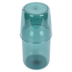 Water Glass Bottle Set Travel Drinking Cup Reusable Cups Pitcher
