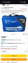 Adventure Medical Kit Pro Series Emergency Medical Kit