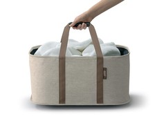 Joseph Hold-All, Collapsible 35L/9.25 Gallon Washing Laundry 35L, Ecru