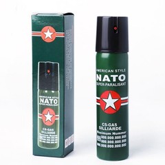 Police Pepper Spray（20ml/0.68fl.oz）Self Defense Safety Lock Security Keychain
