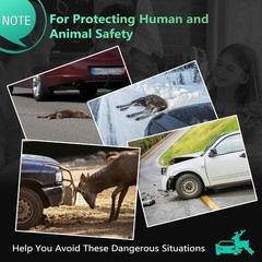 Deer Whistles for Car 4 Pack Universal Fit Animal Warning Horns for Vehicles …