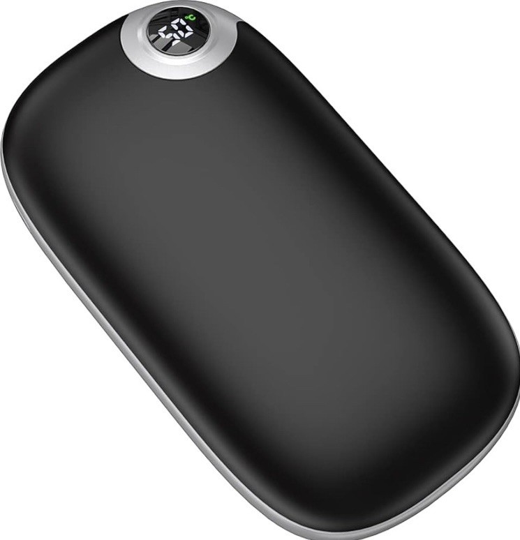 Rechargeable Hand Warmers, Electric Portable Pocket Warmer and Power Bank