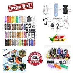40 Colors 10 Feet Paracord Cord Multifunction Paracord Ropes 550Lb Survival Para