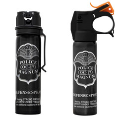 Police Magnum pepper spray combo defense- 4oz Fire Master & 4oz Flip Top STM BC
