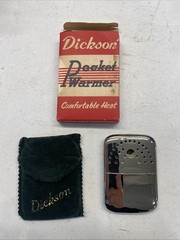 Vintage Dickson Pocket Hand Warmer NEW UNUSED in Box JonE Jon-E Japan