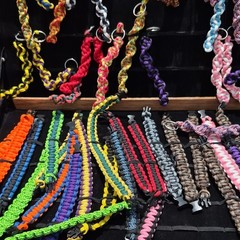Multicolor Paracord Bracelets & Key Chains