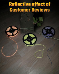 2Mm Reflective Paracord, Micro Paracord Rope,Thin String Cord | Braided Rope for