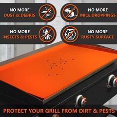 36″ Silicone Griddle Mat for Blackstone 36 Inch Grill, Heavy Duty Food Grade Sil