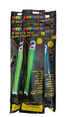 6 Inch Glow Light Stick Outdoor Chemical Fluorescent With Hook