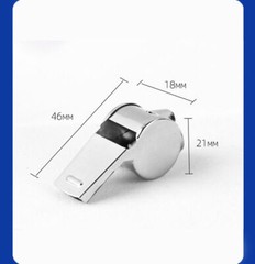 5 PCS Coach Signal Referee Loud Whistle Survival Safety Sports Basketball