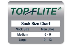 Top Flite Mens Cotton Cushioned Quarter Sport Socks 3 Pair Pack Large, Grey