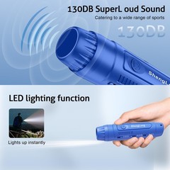 Shenglong Electronic Whistle with 3 Tones & 3 High Volume Settings – Blue