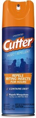 Unscented Cutter Insect Repellent, Aerosol, 6-Ounce