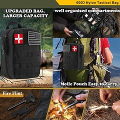 318 PCS Emergency Survival Kit, Survival Gear
