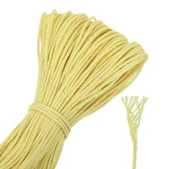 Yellow 150lb 1mm Diameter 100Ft Fishing Line Wind Chime String Kite Line