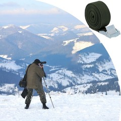 2Pcs Hunting Camera Strap Black for Securing Field Cameras in Outdoor Conditions