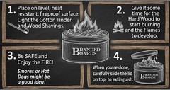 Campfire in a Can – Made in USA – Portable Mini Fire Pit for Marshmallows & S…